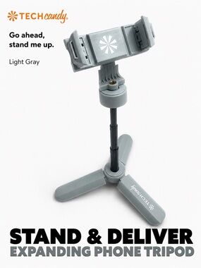 TECH Candy STAND & DELIVER EXPANDING PHONE TRIPOD